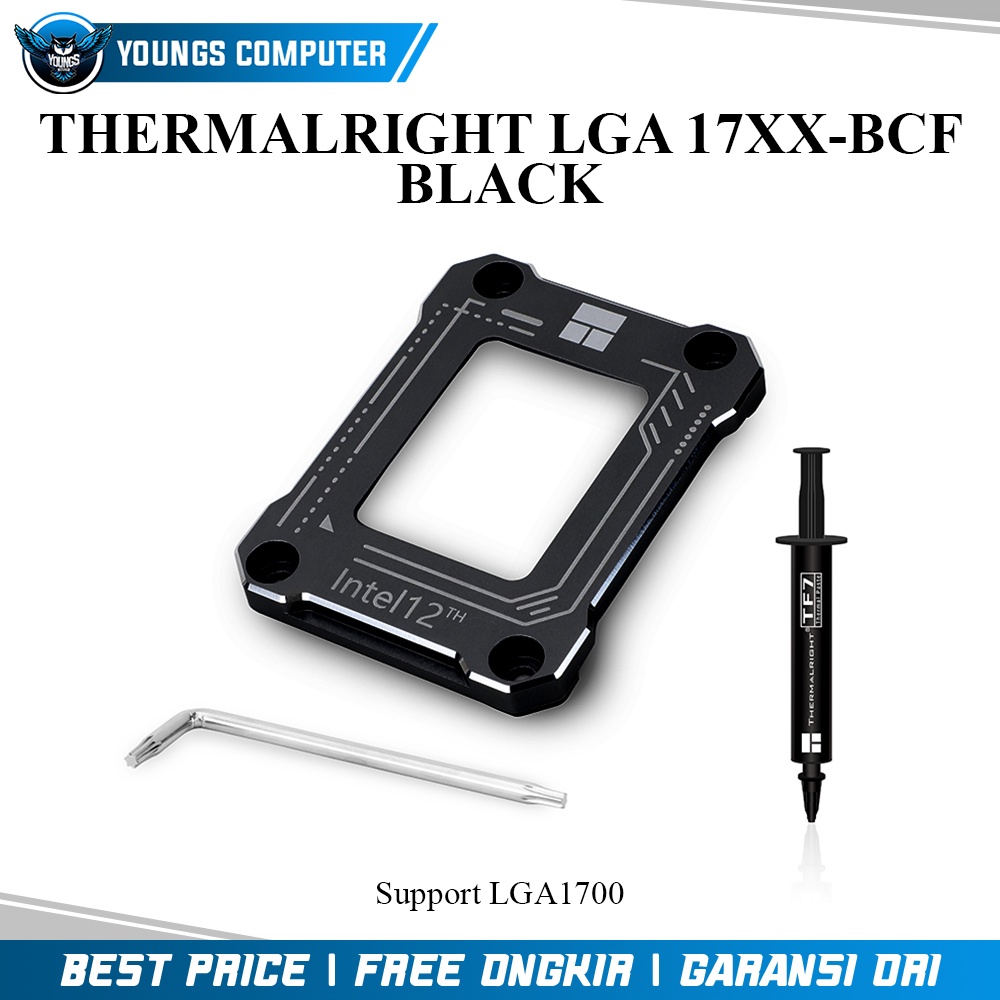 THERMALRIGHT LGA 17XX-BCF Black CPU Bending Corrector Frame LGA1700