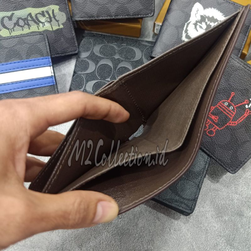 Dompet Coach Signature Dompet Lipat Premium Import