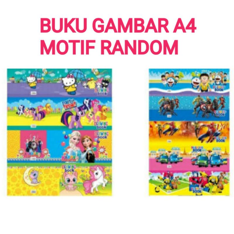 

10 Buku Buku Gambar A4