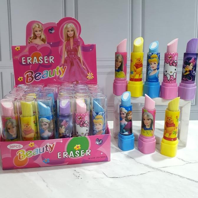 

Sale hapusan model lipstik/stip lipstik/eraser lipstik/penghapus/1box=36pcs /ALAT TULIS AESTHETIC/ALAT TULIS SEKOLAH/ALAT TULIS SET/ALAT TULIS LENGKAP/ALAT TULIS ANAK/ALAT TULIS LUCU
