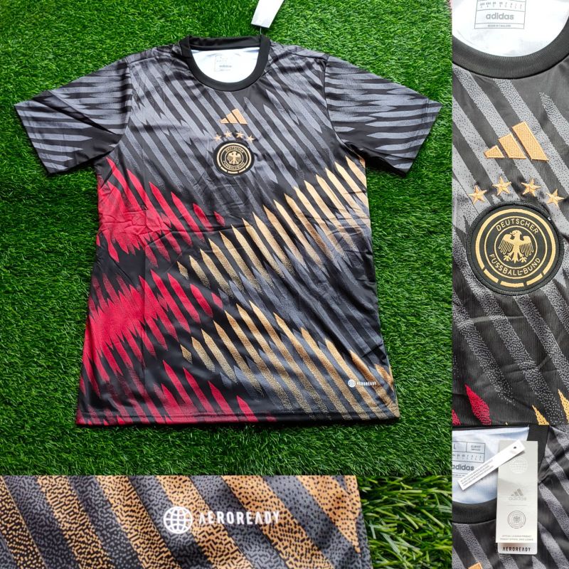JERSEY BOLA JERMAN PREMATCH WORLD_CUP 2022/2023 GRADE ORI IMPORT
