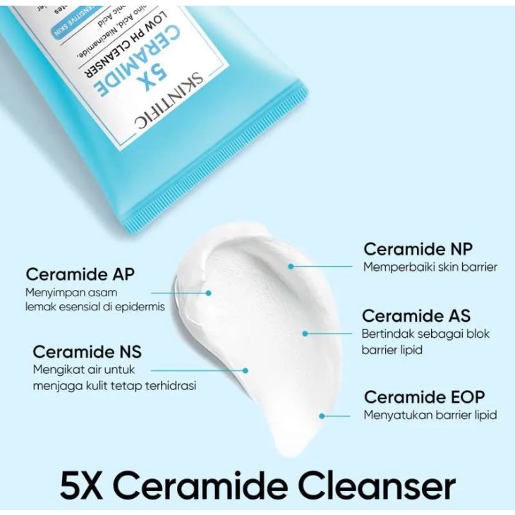 SKINTIFIC 5X Ceramide Low PH Cleanser