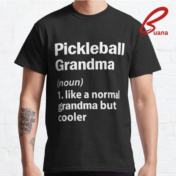 Kaos Baju Pria Wanita Pickleball grandma 242