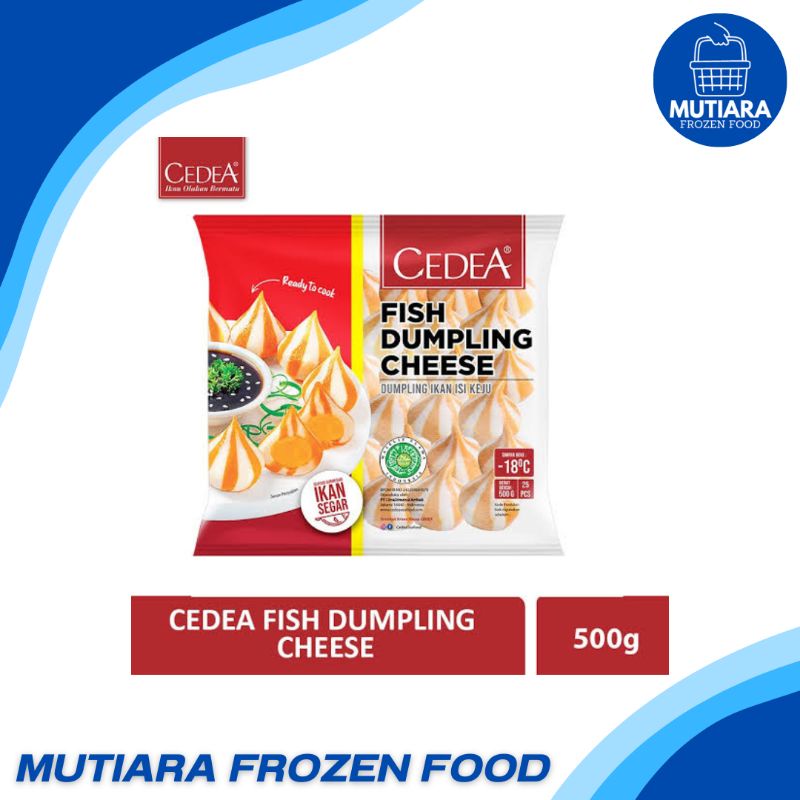 

CEDEA FISH DUMPLING CHEESE 500gr