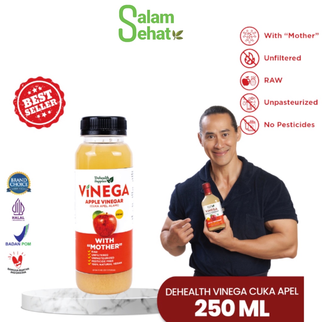 

FINEGA Dehealth SuppliesCuka Apel /Apple Vinegar 250ml