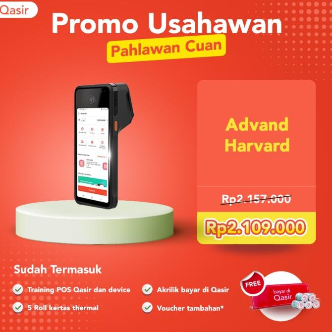 Advan Harvard/Mesin Kasir Android/Smart Kasir/Mesin Kasir Android/POS