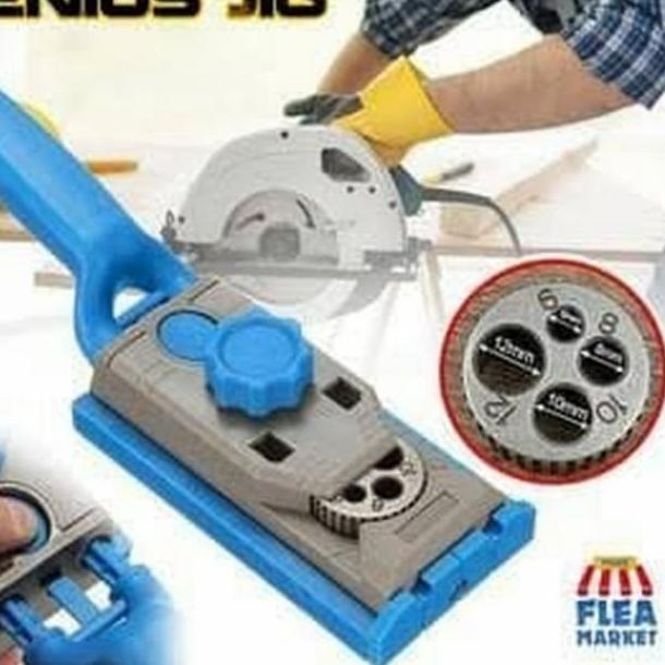 Pocket Dowel Jig Pocket Hole Jig Pocket Mata Bor Sekrup