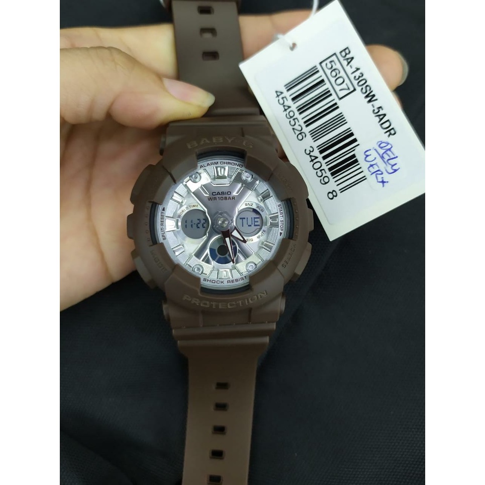 Jam Tangan Wanita Casio Baby-G BA-130SW-5ADR Original