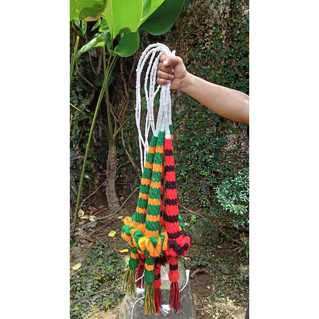 Pecut Lilit Varian Warna | Jederan | Pecut Pecut Lilit Panjang 1,9m | Pecut Bunyi Keras