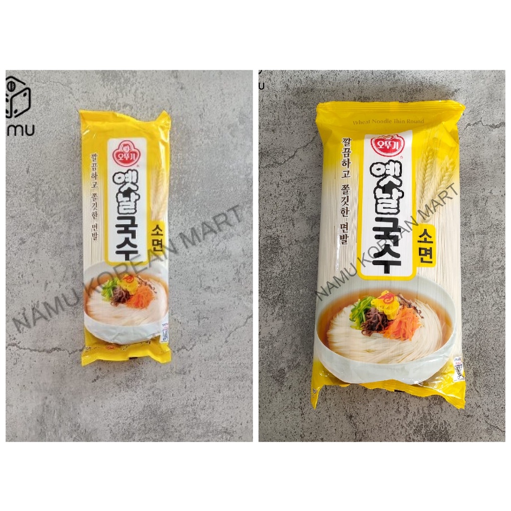 

Ottogi Wheat Noodle ( Thin Round ) 500gr / Ottogi Wheat Noodle 1.5kg / Ottogi Mie Kering Instan Korea / Bahan Masak