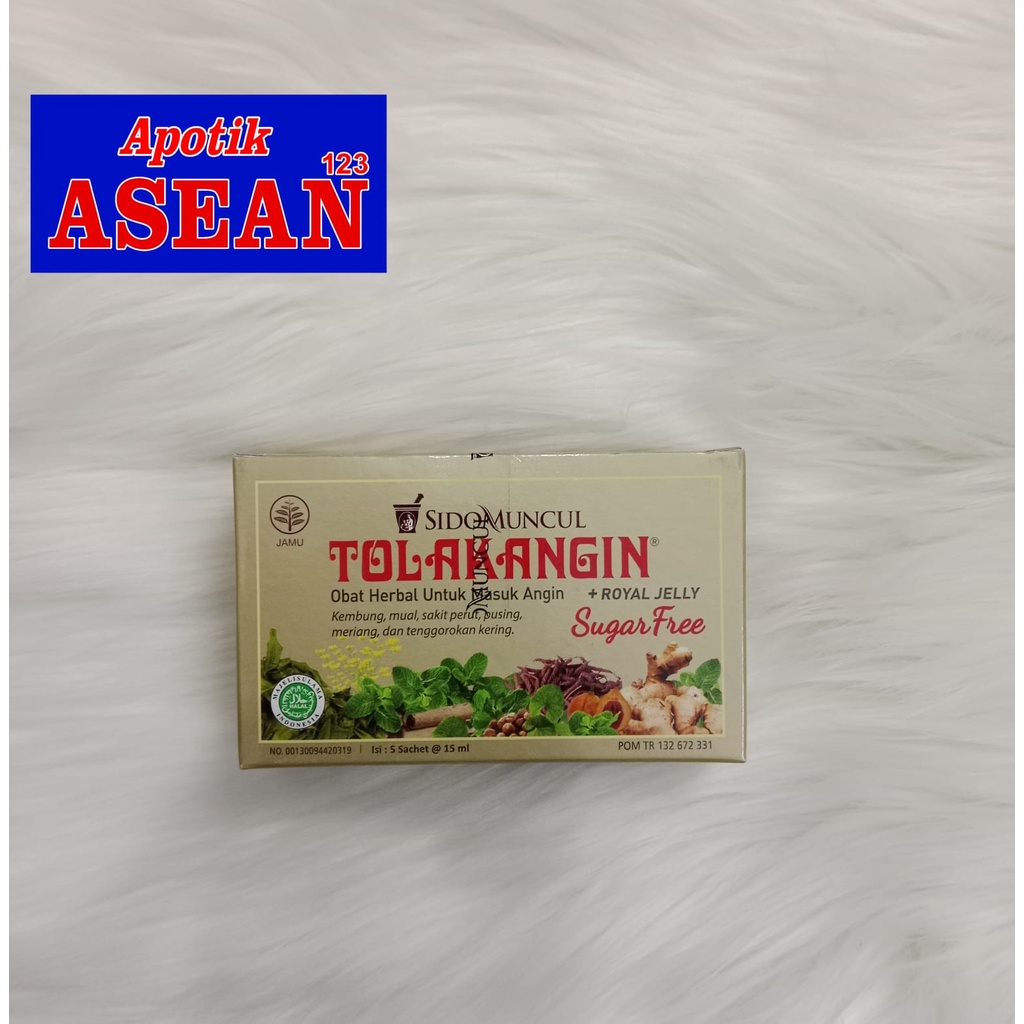 TOLAK ANGIN SUGAR FREE 1 BOX ISI 5