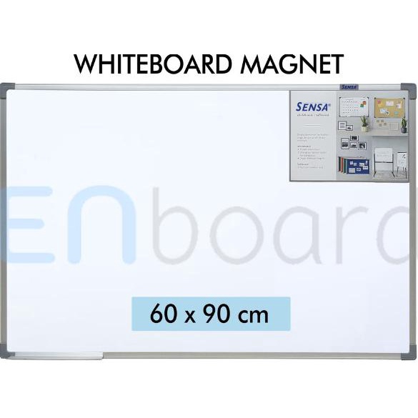 

White Board Gantung Magnet Single Face Sensa 60 x 90 cm