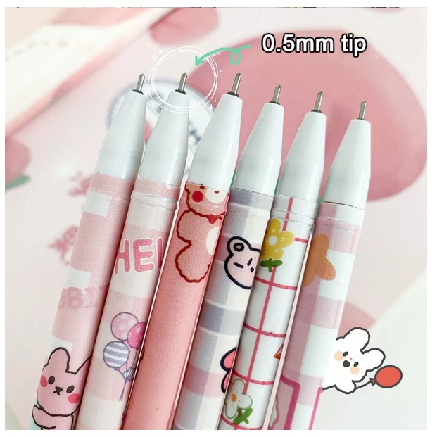 Pulpen Pena NEW Bisa Di Hapus Karakter Animal Lucu / Erasable Pen Gel Alat Tulis Sekolah Ajaib