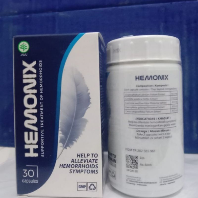 OBAT AMBIEN HEMONIX ASLI HERBAL ALAMI