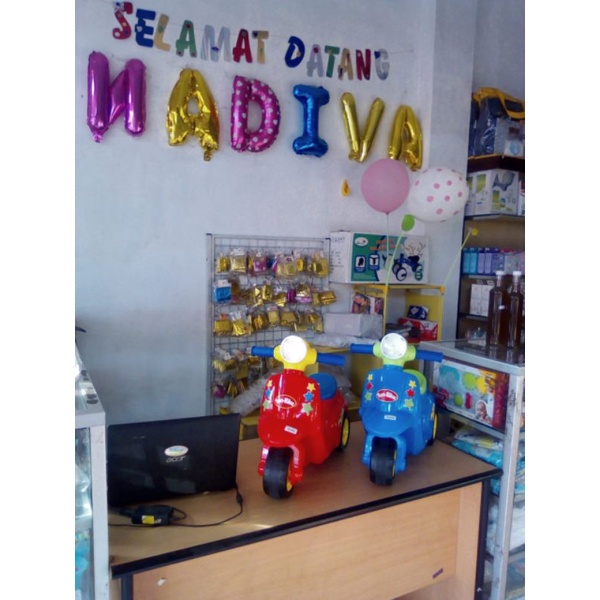 Obral Tutup Toko Nadiva BALON HURUF BABYSHOP JEPARA DEMAK KUDUS NADIVA BABY SHOP NADIVASTORE BABY MA