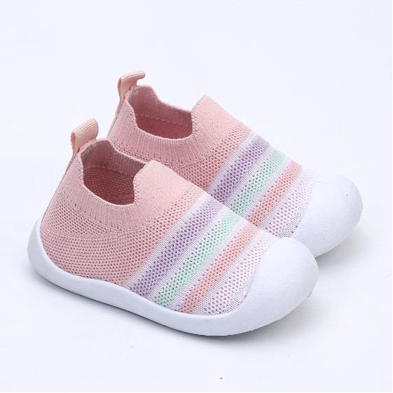 Sepatu Baby ukuran 17-21 Terkini Sneakers Anak Anak Baby Bayi Slop Model Terkini BY026