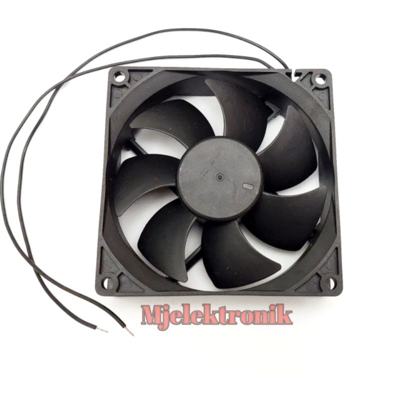 Kipas Fan Maximo 220v 5w fan AC body plastik 9cm kipas AC Brusheless fan kontak