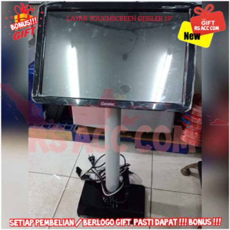 Lcd touchscreen Geisler 19" support Geisler OK 5500, OK 7500, OK 100,