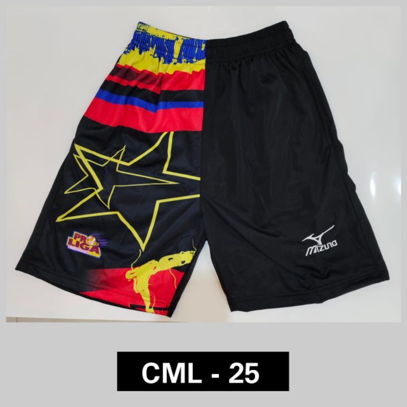 Celana Voli Mizuno Bermotif Celana Pendek Mizuno Printing