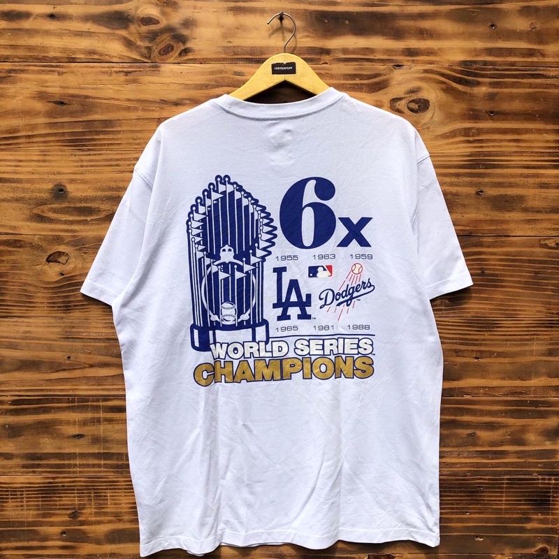 Kaos New Era x MLB La Dodgers Champion Series K-034 Second Original