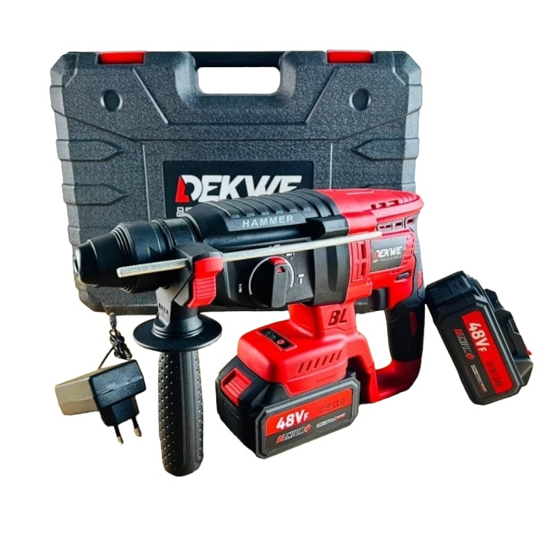 DEKWE DK2548 Bor Cordless Brushless Hammer Drill 3 Fungsi 2-26