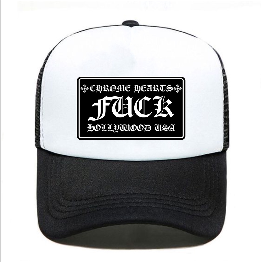 Topi Stm jaring distro hitam putih