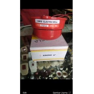 bel sekolah alarm rumah alarm pos securiti bel pabrik alarm bahaya ukuran 3mm 220 volt suara nyaring