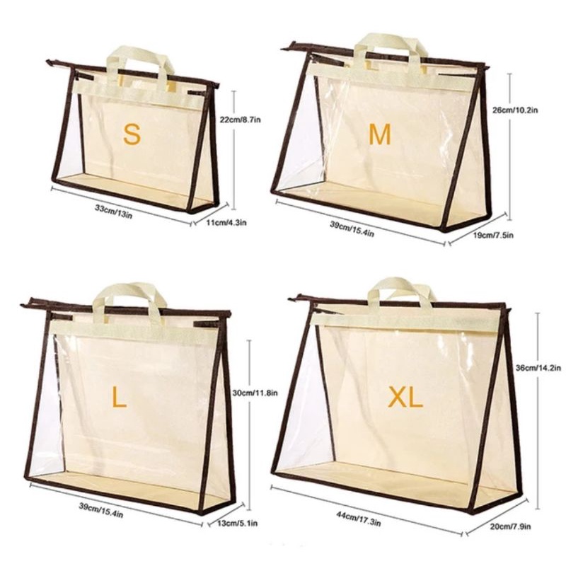Luxury Dust Bag Cover / Cover Tas / Sarung Tas / Kotak Pelindung Tas Bebagai Ukuran