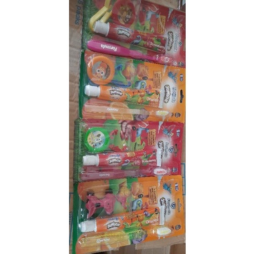 Formula sikat gigi+odol anak bonus mainan