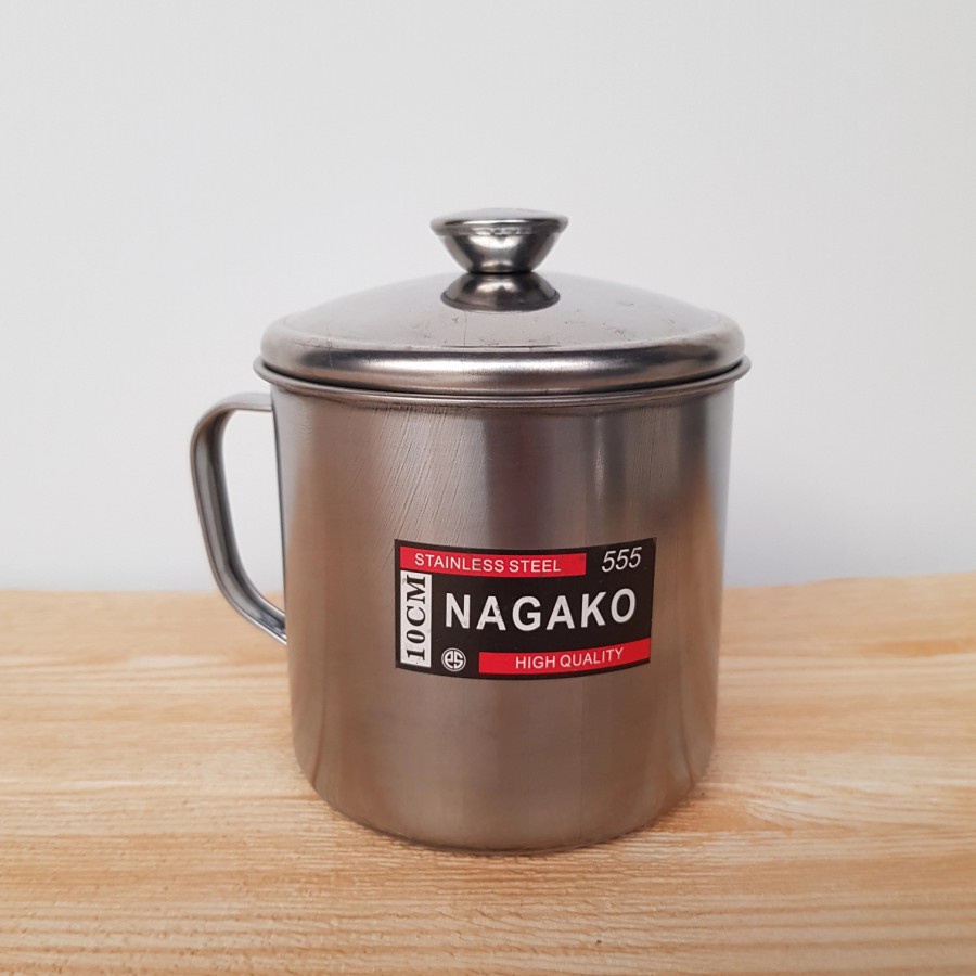 Mug Stainless 555 Nagako / Cangkir Stainless / Gelas Stainless