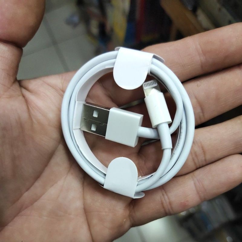 CHARGER LIGHTNING 1SET BATOK + KABEL ORIGINAL MANTUL MURAH MERIAH