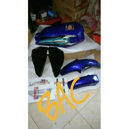body set rx king biru 2007 original
