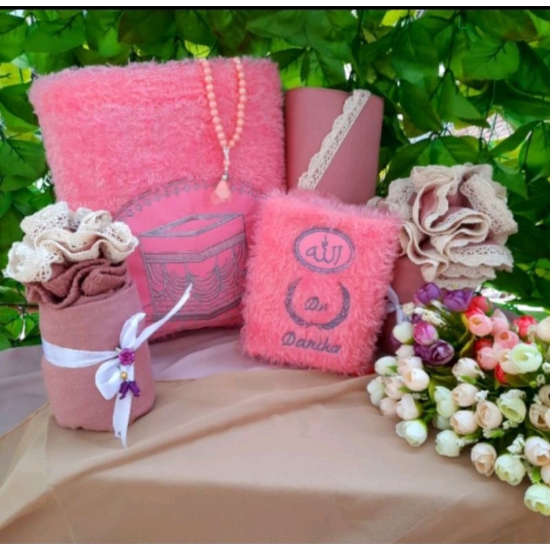 MUKENA RAYON POLOS DAN MOTIF DANIKA