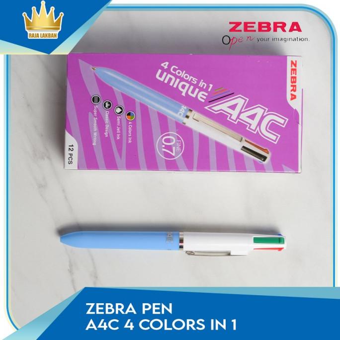 

BISA COD Pulpen Zebra A4C Multifunction Pen - 12 Pcs /ALAT TULIS AESTHETIC/ALAT TULIS SEKOLAH/ALAT TULIS SET/ALAT TULIS LENGKAP/ALAT TULIS ANAK/ALAT TULIS LUCU