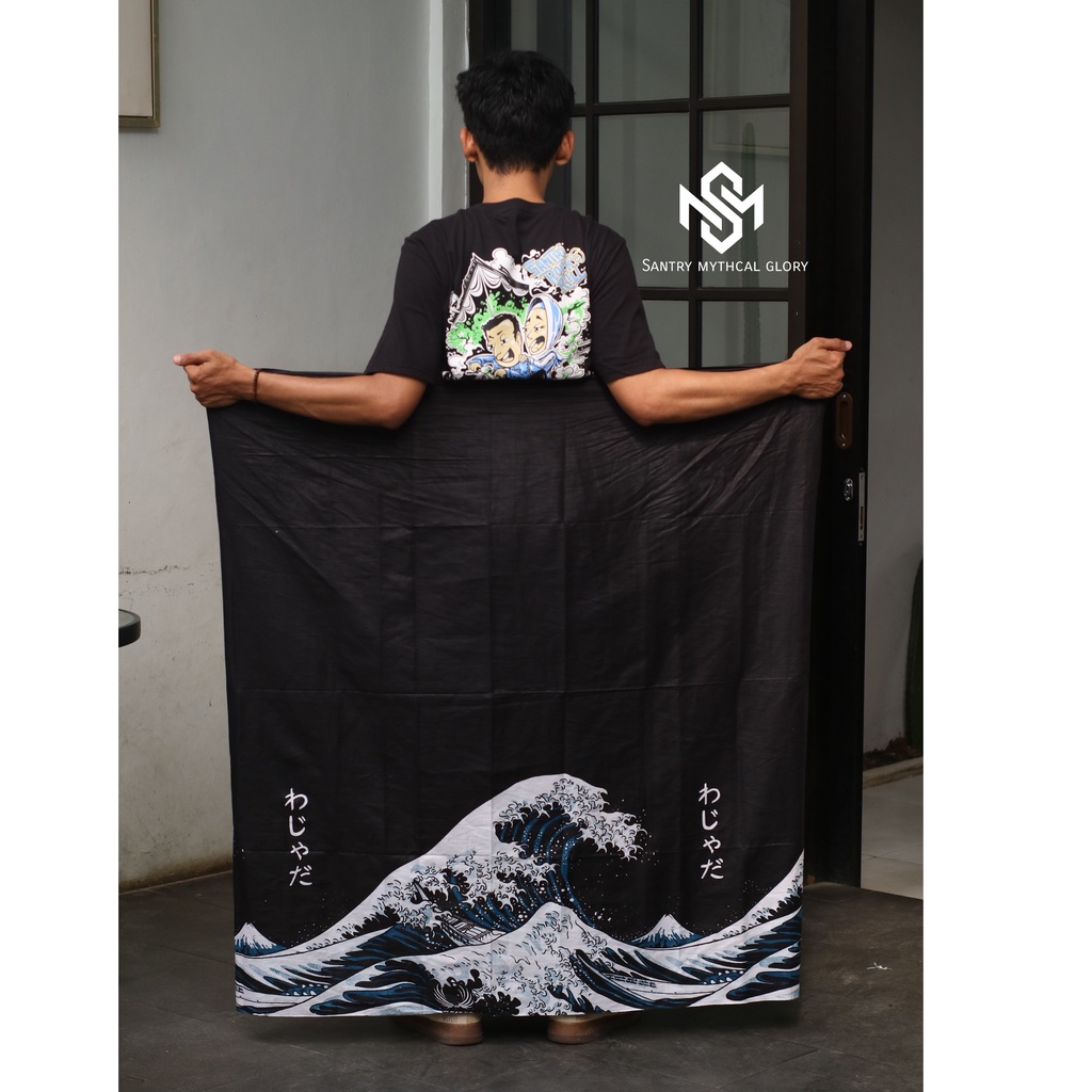 SARUNG MOTIF ASTRONOT OMBAK ONE PIECE | SARUNG PRIA DEWASA | EKLUSIF WAJADA