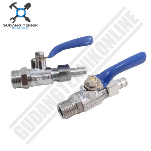 Kran Air Ukuran 1/4&quot; 3/8&quot; 3950-104 3950-103 HASSTON PROHEX / Stop Kran Angin Kompresor 1/4 Inch  3/8 Inch HASTON PROHEX