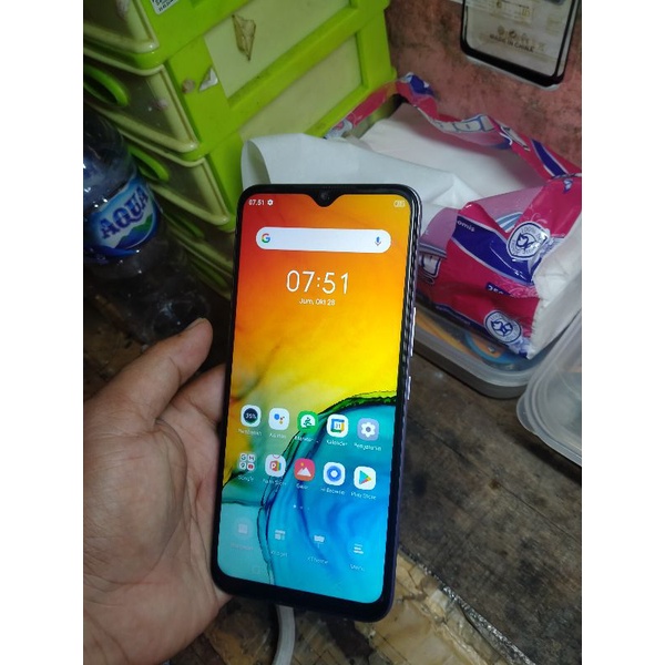 HP second infinik Hot10s ram 6/128 mulus