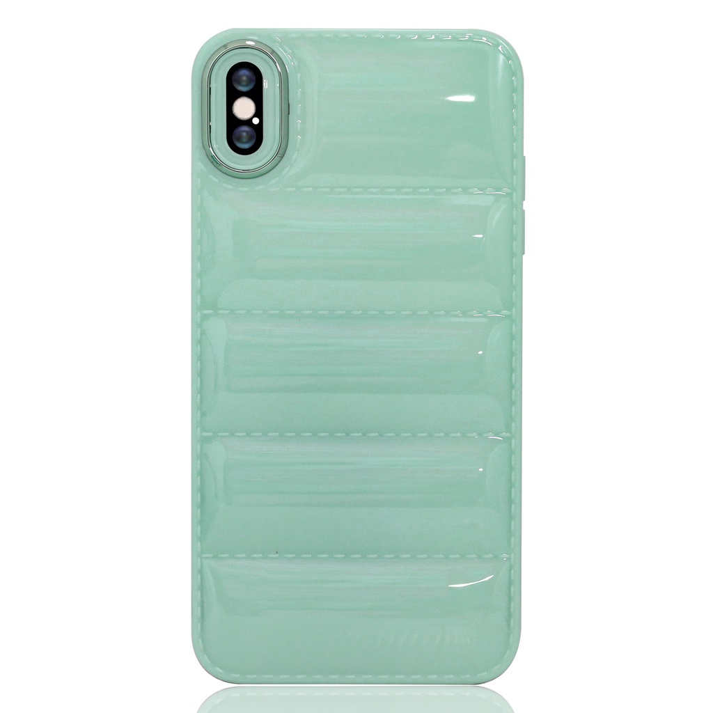 Iphone XR | Iphone XS MAX | Iphone X/ XS Case Bantal Macaron Pelindung Lensa Casing Softcase Camera Bumper