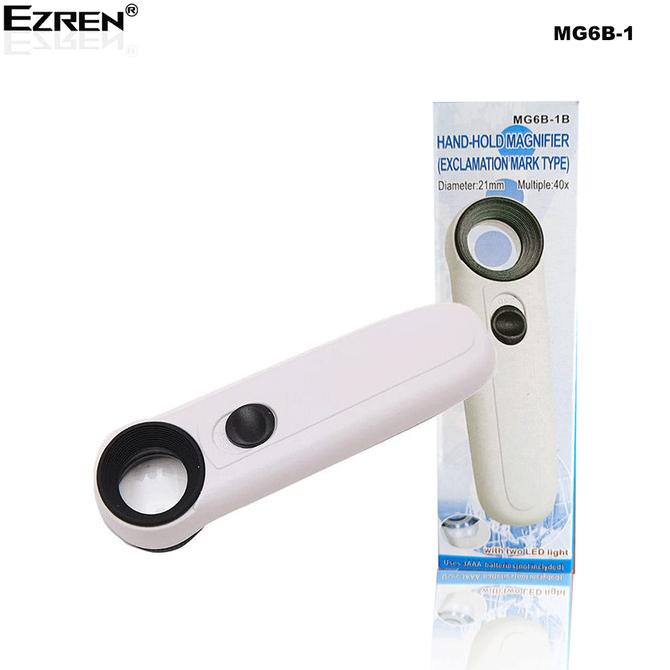 

Discount Ezren EZ-0250 portable 40X mini led magnifying glass Pembesar MG6B-1B /ALAT TULIS AESTHETIC/ALAT TULIS SEKOLAH/ALAT TULIS SET/ALAT TULIS LENGKAP/ALAT TULIS ANAK/ALAT TULIS LUCU