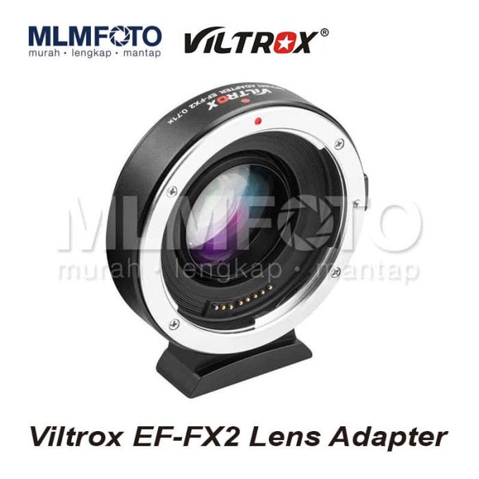 Viltrox EF-FX2 Lens Adapter autofocus speedbooster fuji ke lensa canon