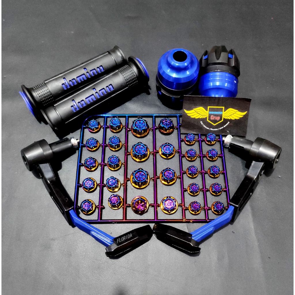 PROMO TERMURAH MONEL TUTUP BAUT PROBOLT+JALU AS+GRIP DOMINO SISIK+PROGUARD ROBOT