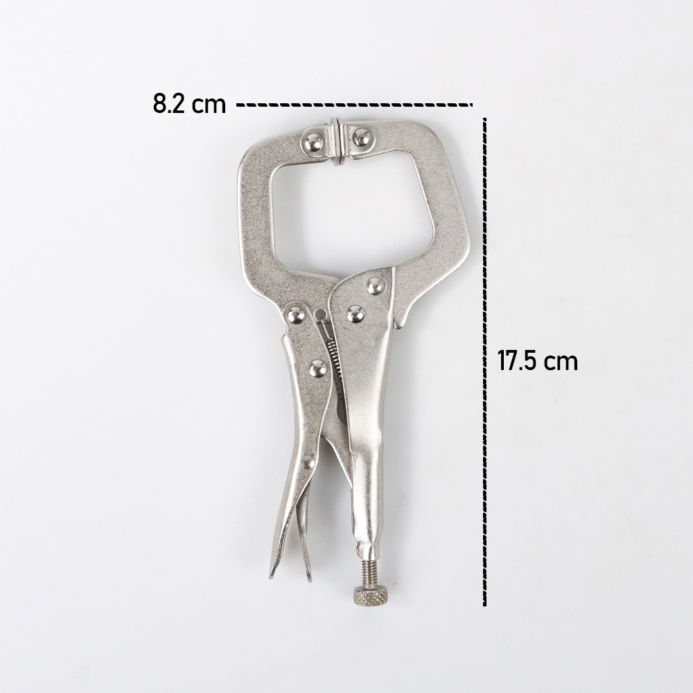 Tang Jepit C Clamp Swivel Pad Lock Grip - RLP-CP6