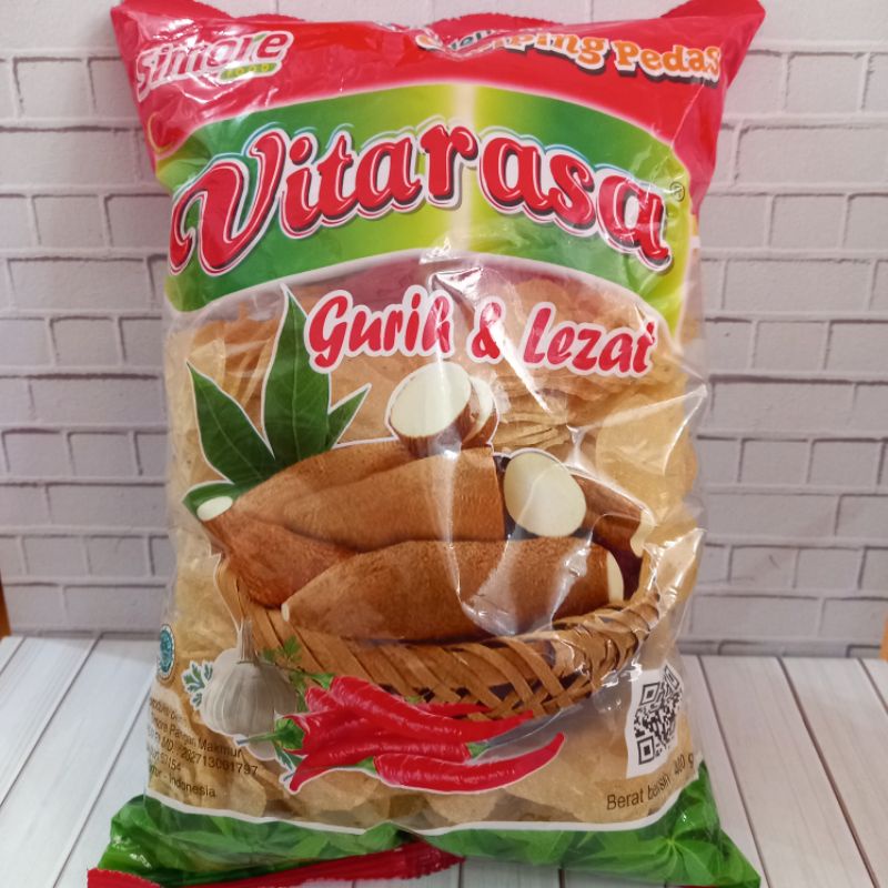 

KERUPUK CERIPING PEDAS VITARASA 400 G