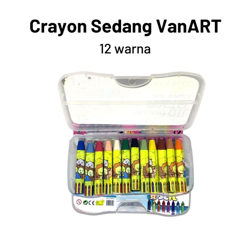 Medan Termurah 12 warna Crayon anak sekolah Crayon cantik Oil pastel 12 warna