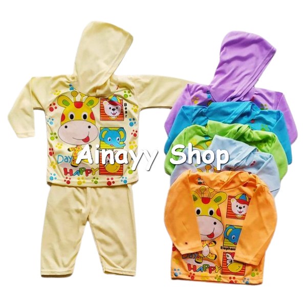 Setelan baju bayi 0 - 12 bulan baju tidur bayi laki laki setelan baju bayi laki laki usia 6-12 bulan setelan piyama bayi laki laki 0-6 bulan