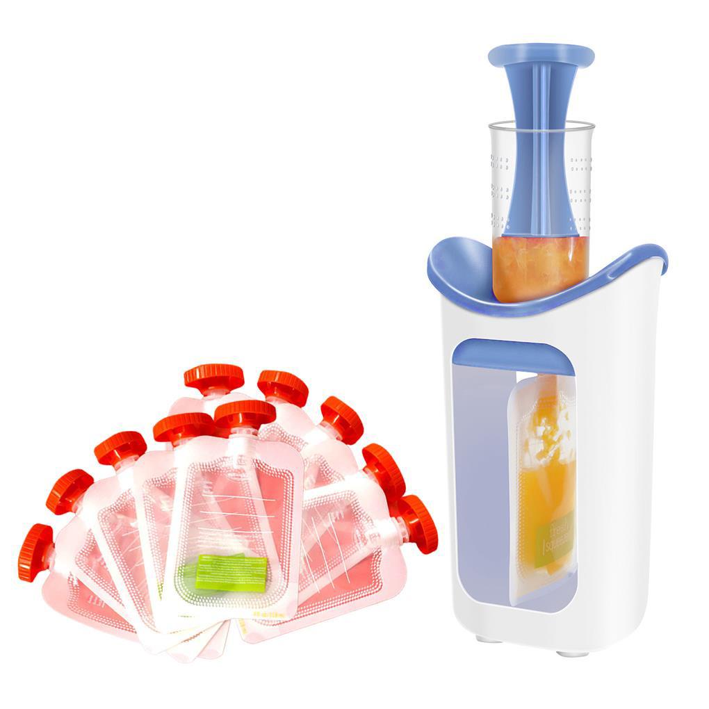 Puree Squeezer Homemade Suplemen Buah Rumah Tangga Manual Juicer Maker Handheld Squeezeing Station Home Kitchen Newborn