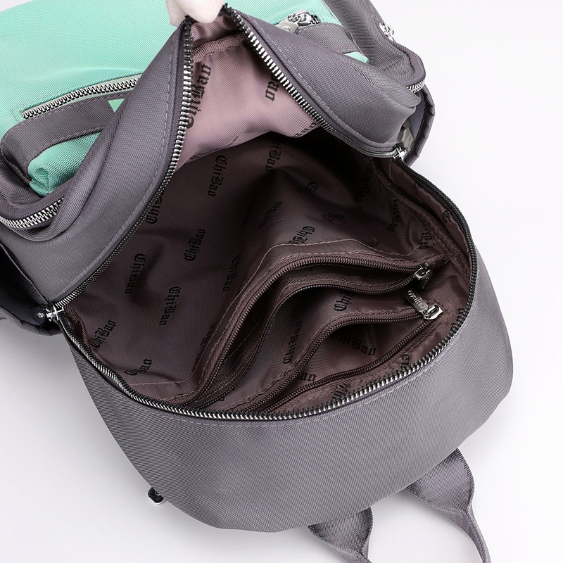 TAS RANSEL WANITA CHIBAO GREY TOSCA ANTI AIR LABORDA TA685G3 IMPORT KOREA BACKPACK CEWEK GENDONG PUNGGUNG SEKOLAH KULIAH KERJA BRANDED BATAM PREMIUM REMAJA KEKINIAN LUCU SIMPLE