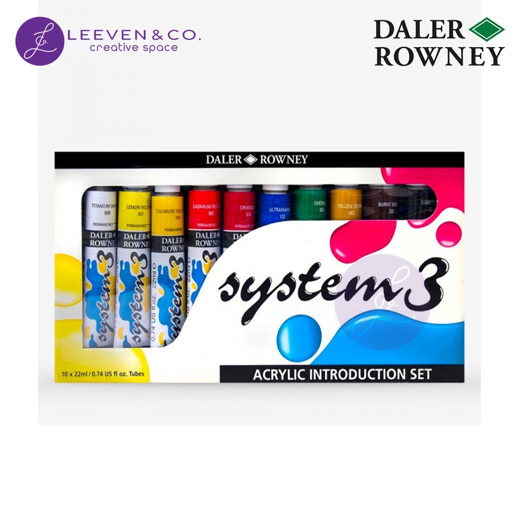 

SYSTEM3 ACRYLIC 10X22ML INTRO SET