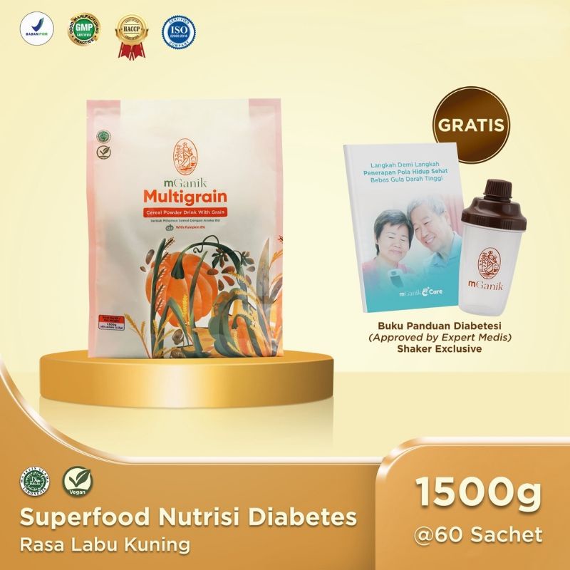 Paket 1 Bulan Resolusi Gula Darah Mganik Multigrain