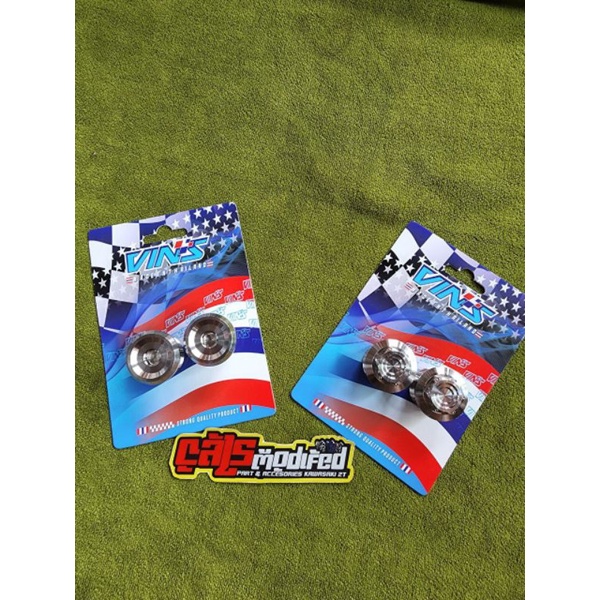 TUTUP AS SHOCK STAINLESS AS 31 UNTUK KAWASAKI LEO ORIGINAL VINS THAILAND